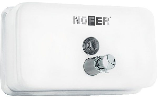 Металлический дозатор жидкого мыла NOFER, арт.03002.W