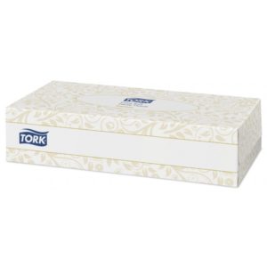 Косметические салфетки для лица TORK, 2 слоя, 100 листов
